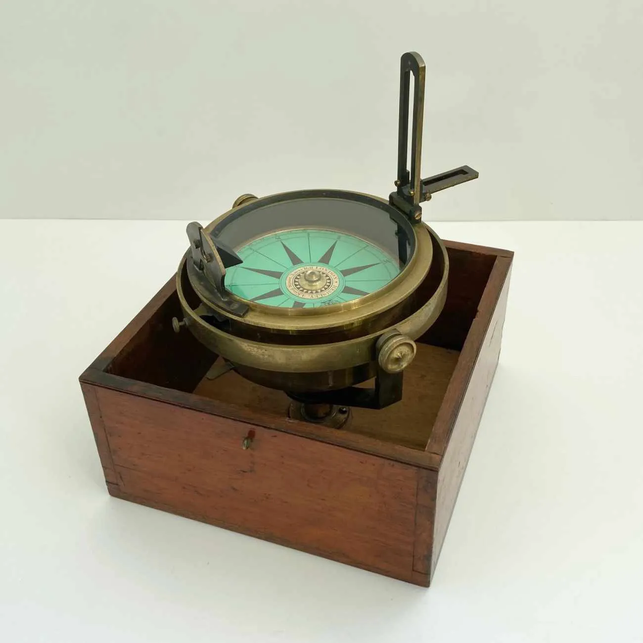 William IV Dry Card Marine Sighting Compass by Hemsley of Tower Hill London