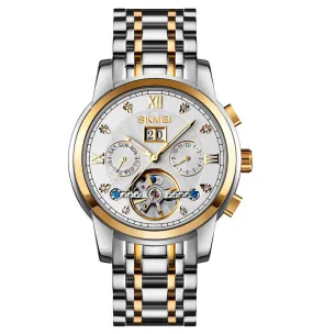 Window tourbillon hollowed out bottom cover watch W23M0829