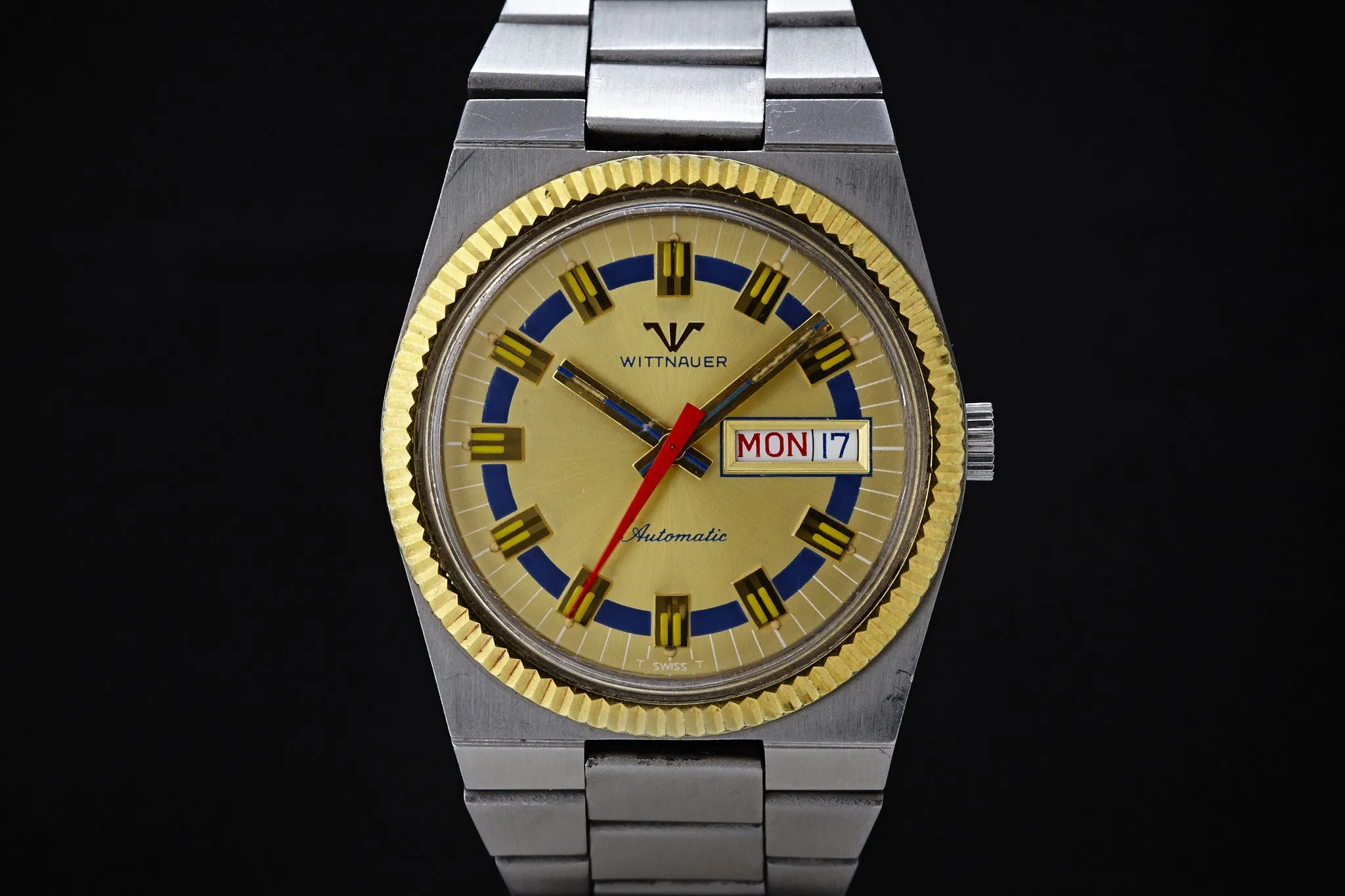 Wittnauer Two-Tone Day   Date