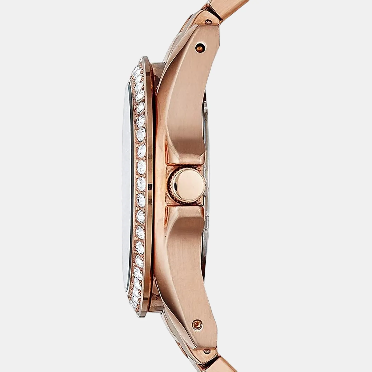 Women's Rose Gold Stainless Steel Chronograph Watch ES2811I