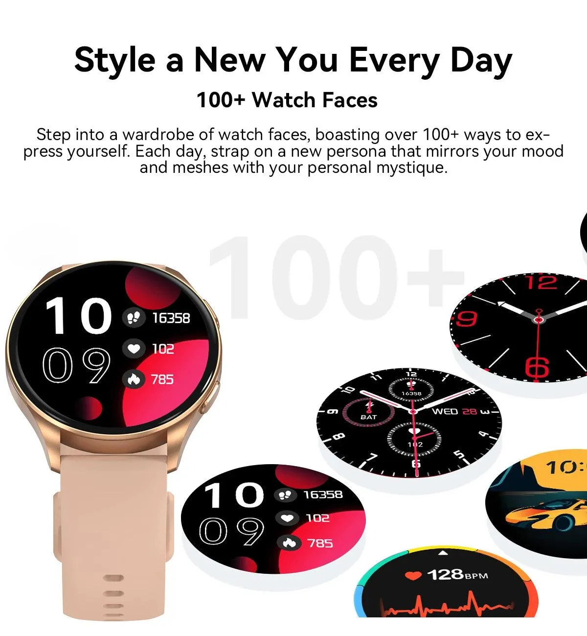 World Premiere Blackview Smartwatch X20 AMOLED Display Hi-Fi Bluetooth