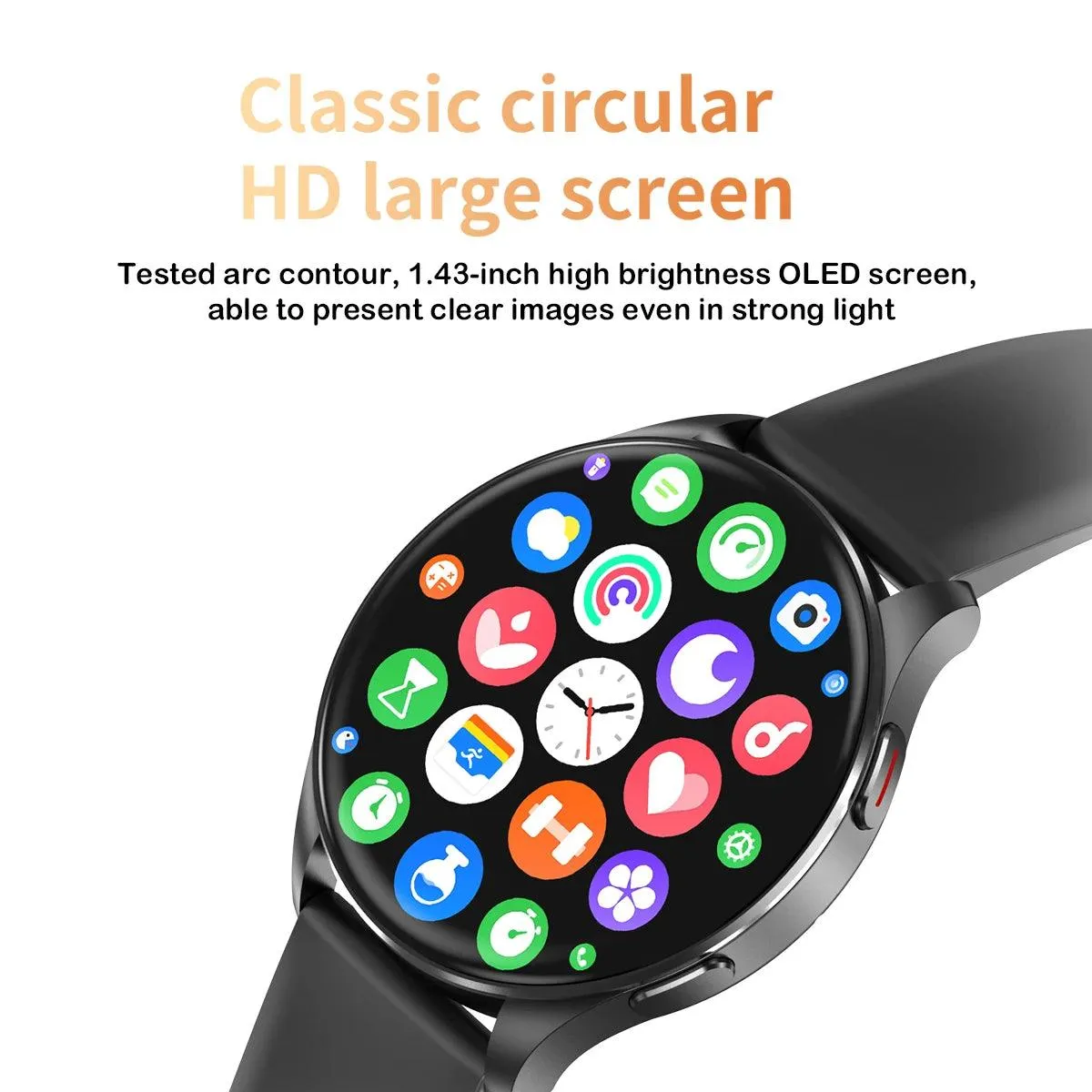 World Premiere Blackview Smartwatch X20 AMOLED Display Hi-Fi Bluetooth