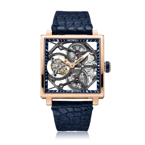 ZEROO T1 THE ARCHER FULL SKELETON TOURBILLONMANUAL TOURBILLON WATCH FOR GENTS - ZT002RBL