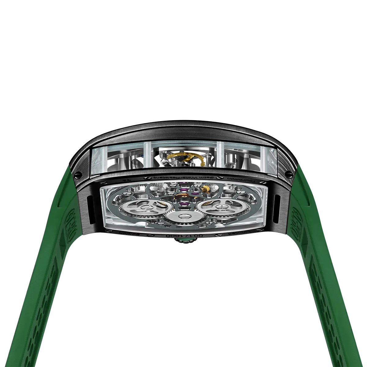 ZEROO T4 THE ARCHER FULL SKELETON TOURBILLONMANUAL TOURBILLON WATCH FOR GENTS - ZT004BGR