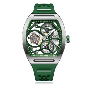ZEROO T4 THE ARCHER FULL SKELETON TOURBILLONMANUAL TOURBILLON WATCH FOR GENTS - ZT004SGR