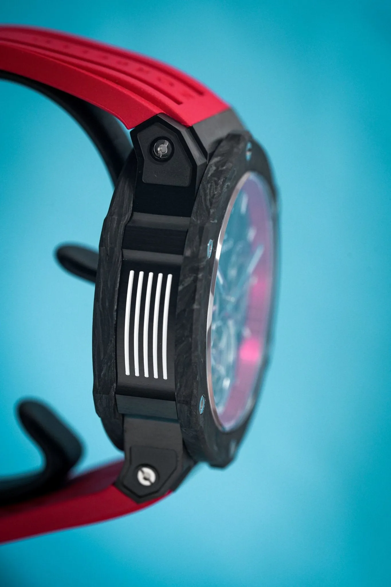 Zorbello Watch T1 Tourbillon Red Super-Luminova® ZBAB004 *Free Watch Winder*