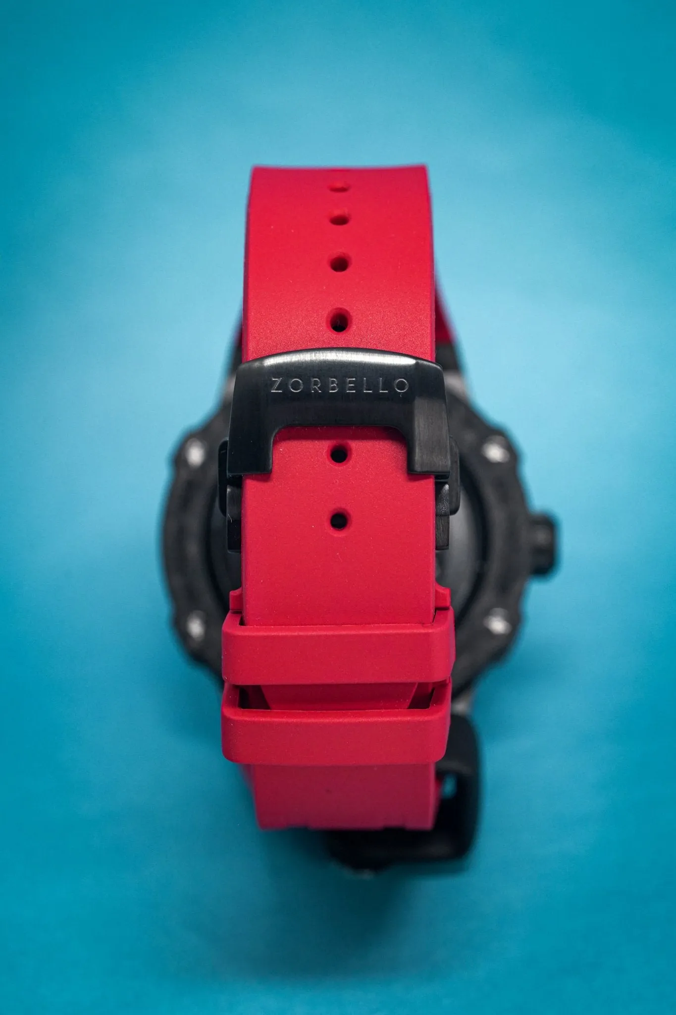 Zorbello Watch T1 Tourbillon Red Super-Luminova® ZBAB004 *Free Watch Winder*